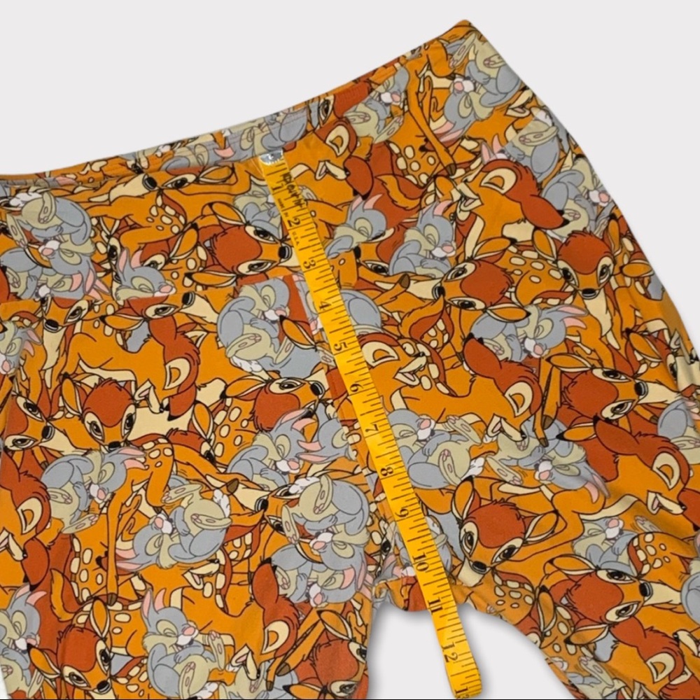 Lularoe (OS) BAMBI & THUMPER brown/gray leggings- Disney leggings - Picture 3 of 8